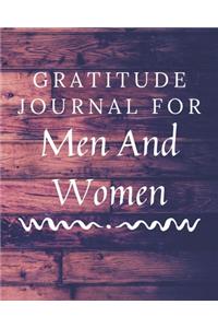 Gratitude Journal For Men