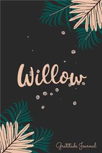 Willow Gratitude Journal
