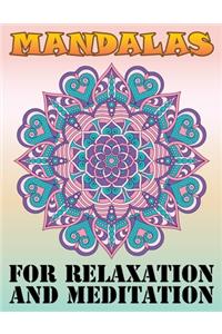 Mandalas for Relaxation and Meditation