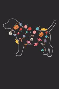 Beagle Notebook - Halloween Beagle Journal - Beagle Gift for Dog Lovers - Beagle Diary