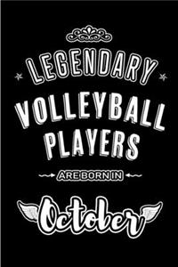 Legendary Volleyball Players are born in October