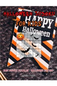Halloween Sudoku For Kids
