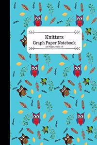 Knitters Graph Paper Notebook
