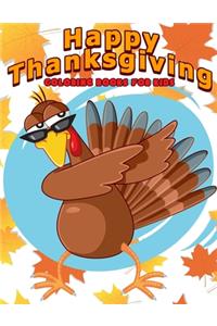 Happy Thanksgiving Coloring Books For Kids