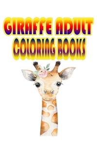 Giraffe Adult Coloring Books