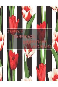 Simply thankful gratitude journal