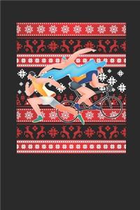 Christmas Sweater - Triathlon