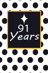 91 years