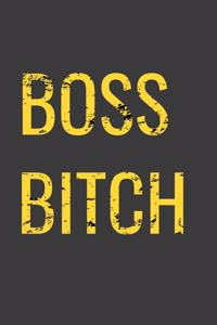 Boss Bitch: Boss Bitch: Chic Gold & Black Notebook - Let Them Know You Are Here! - Stylish Luxury Journal (Luxury Notebooks)