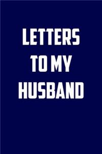letters to my husband