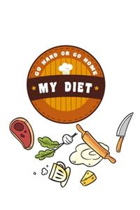 kitchen Notebook MY DIET 