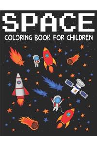 Space Coloring Book For Children