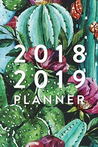 2018 2019 Planner, 18 Month Weekly & Monthly Planner - 2018-2019