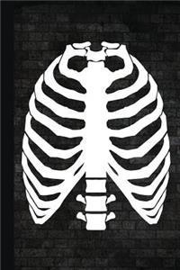 X-Ray Tech Skeleton Rib Cage Scan