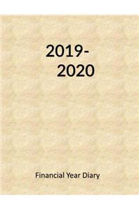 2019-2020 Financial Year Diary