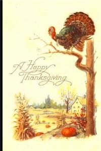 Vintage Thanksgiving Journal