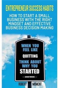 Entrepreneur Success Habits