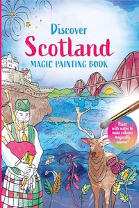 Discover Scotland: Magic Painting Book