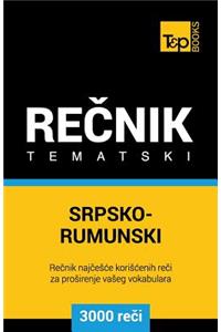Srpsko-Rumunski Tematski Recnik - 3000 Korisnih Reci