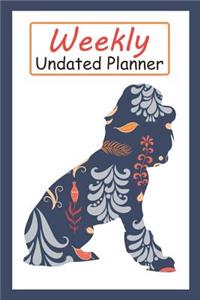 Weekly Undated Planner