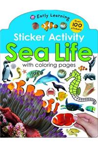 Sticker Activity Early Learning - Sea Life