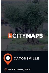 City Maps Catonsville Maryland, USA