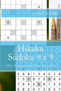 Hikaku Sudoku 9 X 9 - 250 Octagonal Star Puzzles - Level Silver