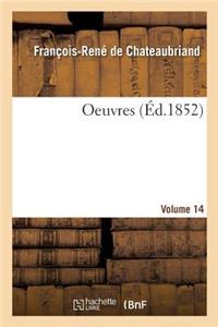 Oeuvres. Volume 14