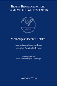 Mediengesellschaft Antike?