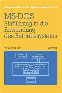 Einführung in Die Anwendung Des Betriebssystems Ms-DOS