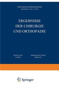 Ergebnisse Der Chirurgie Und Orthopädie