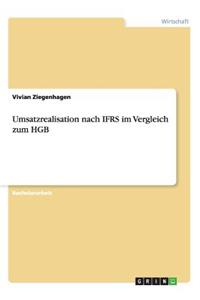 Umsatzrealisation nach IFRS im Vergleich zum HGB