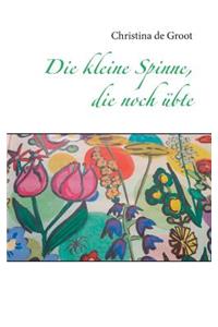 kleine Spinne, die noch übte
