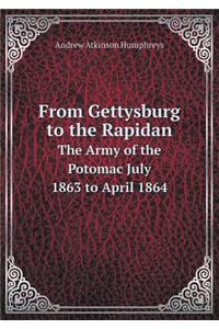 From Gettysburg to the Rapidan the Army of the Potomac July 1863 to April 1864