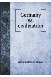 Germany vs. civilization