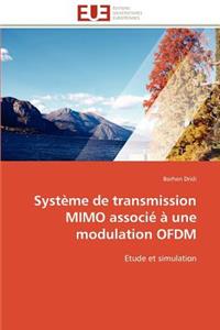 Système de transmission mimo associé à une modulation ofdm