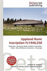 Uppland Runic Inscription Fv1946;258