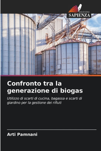 Confronto tra la generazione di biogas