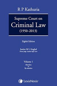 Supreme Court on Criminal Law (Set of 7 Vols.)