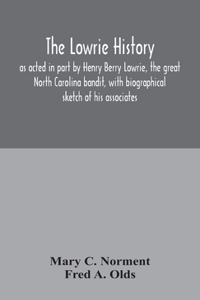 Lowrie history
