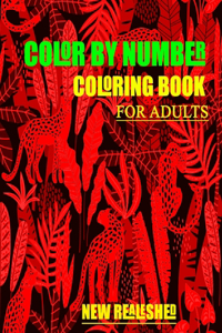 Color By Number Coloring Book For Adults