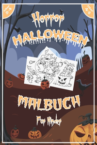 Horror Halloween Malbuch Fur Kinder