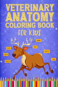 Veterinary Anatomy Coloring Book for Kids