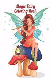 Magic Fairy Coloring Book