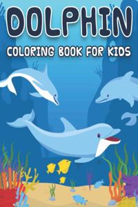 Dolphin Coloring Book for Kids