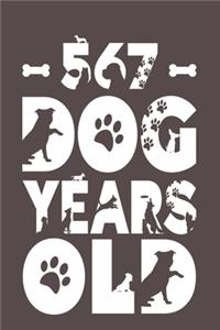567 Dog Years Old