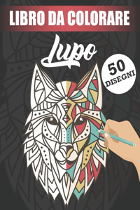 Libro Da Colorare - Lupo