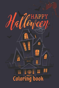 Happy Halloween Coloring Book