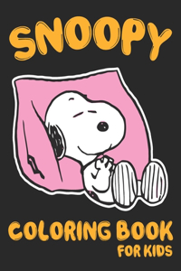Snoopy Coloring Book For Kids
