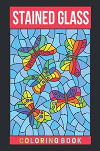 Stained Glass Coloring Book